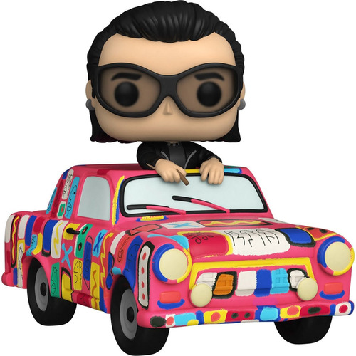 Funko Pop! Rides: U2 - Bono With Achtung Baby Car