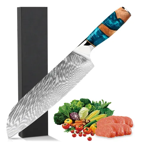 comprar Cuchillo Chef Acero Damasco Profesional Cuchillos De Cocina