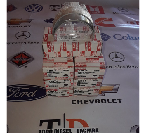 Conchas De Bancada Std Para Isuzu 4hg1, Fvr, 6he,, 6hh1