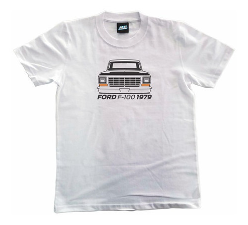 Remera Fierrera Ford 177 F-100 1979 Front Xxxl