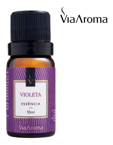Imagem 1 de 1 de Essência Aromática Violeta 10 Ml Via Aroma Difusor Ambiente