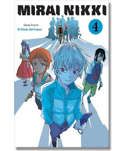Manga Mirai Nikki Tomo #4  Editorial Kamite