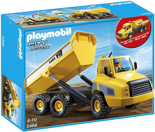 Todobloques Playmobil 5468 Camion De Construccion Caja Maltr