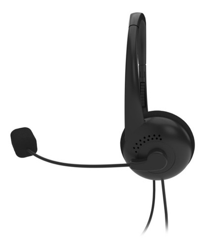 Audífonos Con Micrófono Xtech Xth-230 Alámbrico 3.5mm /v Color Negro