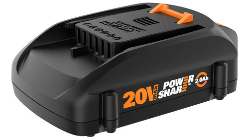 Worx Wa3575 - Batera De Repuesto Powershare De 2.0 Ah, Naran