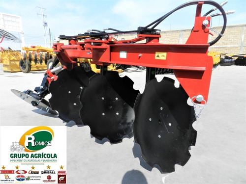 Arado Agricola 3 Discos Hidraulico Marca Famaq P Tractor