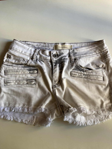 Short Jean Marca Rapsodia Impecable Usado