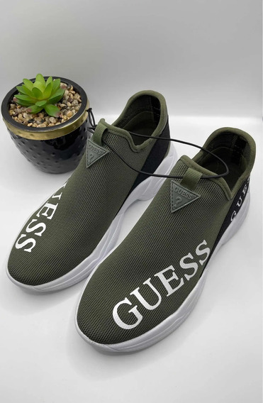 Tenis Guess Verde | MercadoLibre 📦