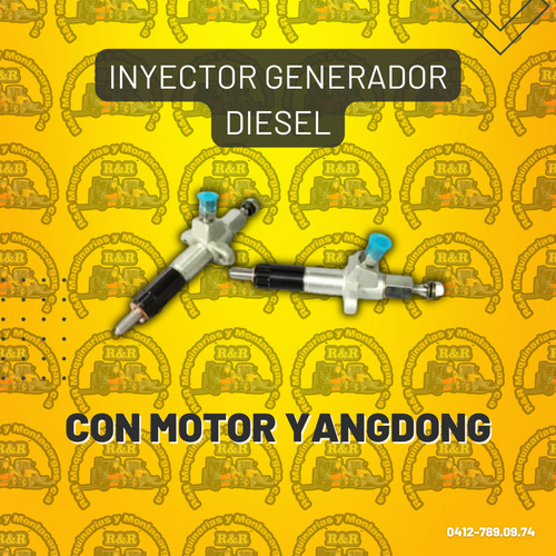 Inyector Generador Diesel Con Motor Yangdong