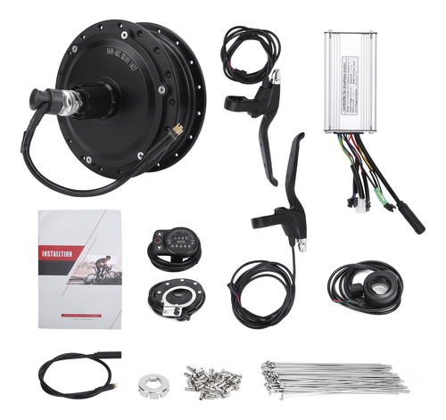 Kit De Motor De Cubo De Rueda Trasera De 24 Pulgadas, 12 G,