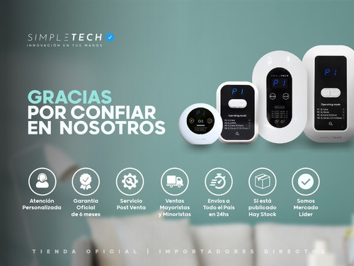 Ozonizador + Purificador Aire 100mg/h Ideal Ambientes