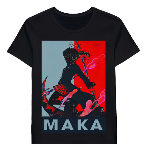 Remera Maka Soul Eater Japanese Dark Fantasy Anime Ter F1677