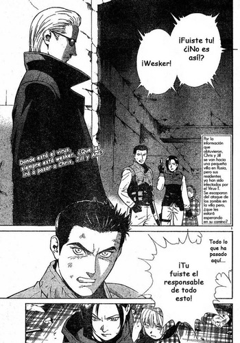 Resident Evil Umbrella Cronicles Manga En Español