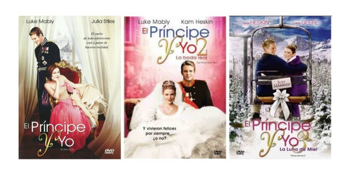 Trilogía El Príncipe Y Yo | Dvd Luke Mably Película Nueva