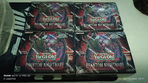 Phantom Nightmare 4 Booster Box Inglés 1st Edition 