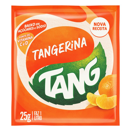 Suco de tangerina  Tang em pó sem glúten 25 g 