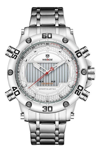 Relógio Masculino Esportivo Weide Anadigi Wh-6910 Original