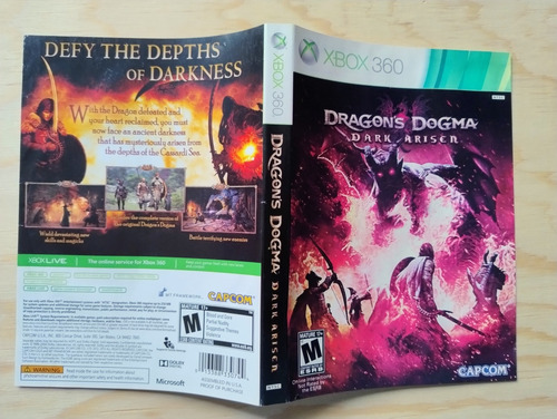 Dragons Dogma Dark Ariser Xbox360 (Usado)