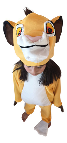 Disfraz Simba ,rey León ,primavera