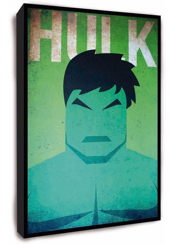 Cuadro De Super Heroes - Diferentes Diseños - Hulk