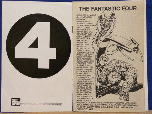 Fantastic Four Cap. 4 Marvel 1995 (Usado)