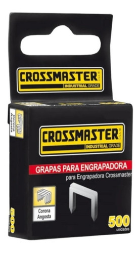 Grampas 10 X 10,6 X 1,2 Mm Caja X 500 Un Crossmaster 9932335