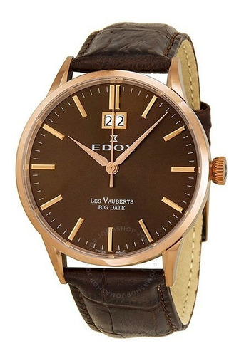 Reloj Edox Quartz Les Vauberts 63001 37r Brir Invalesco