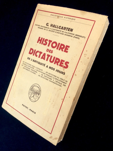 Historia De Las Dictaduras. Desde La Antigüedad A Hitler...