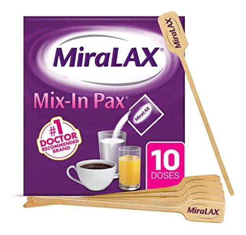 Miralax Polvo Laxante Suave Para Aliviar El Estrenimiento, S