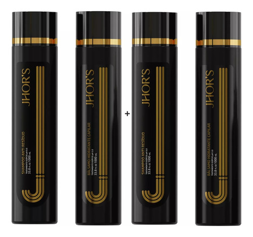 kit 2) Tratamento Térmico Cabelo Liso Egito 4 X 1000ml