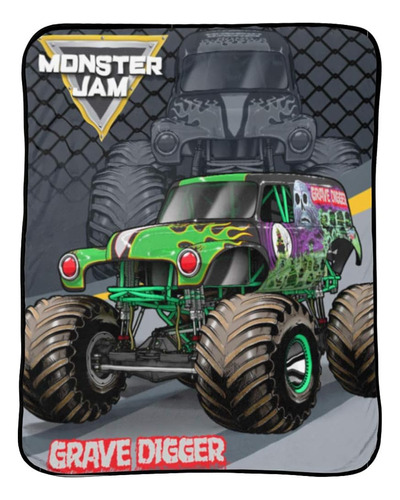 Monster Jam Super Soft Throw