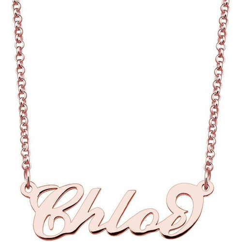 Casa De Novia Chloe Nombre Collar Pin Ópalo Diente Scott Dia