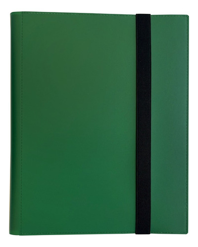 Pasta Álbum Fichário Para Cartas- 20 Folhas 3x3 Ultimate Pro Cor Verde