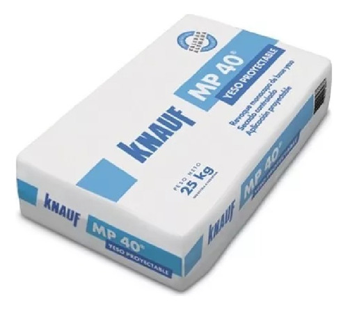  Knauf Yeso Proyectable Mp40 X 25kg 