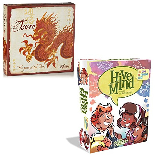 Calliope Games Tsuro - El Juego De The Path And Hive Mind, F