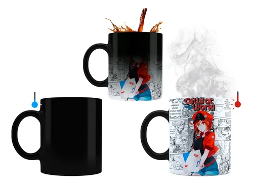 Mug Eritrocito Cell At Work Taza Magica Anime Taza