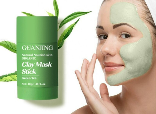 Mascarilla Facial  Té Verde En Barra