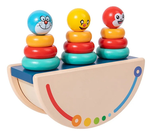 Juego De Balance Equilibrio En Madera Montessori Ltf Shop 