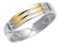Comprar Anillo Atlante - Plata 925 Y Oro 18k - Amuleto Esoterismo