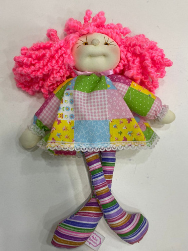 Muñeca Tela Trapo Pilomena Dulce Pilomena