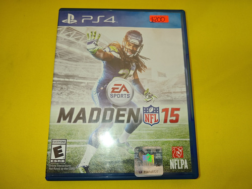 Madden Nfl 15 Ps4 Disco En Buen Estado Y Funcionando Al 100 