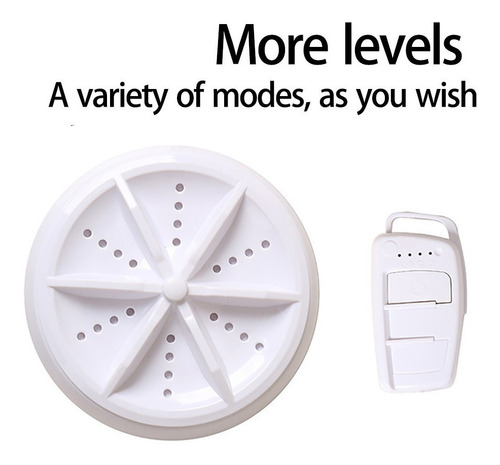 Imagen 8 de 9 de Mini Lavadora Portátil Turbo Con Usb Plegable J3862