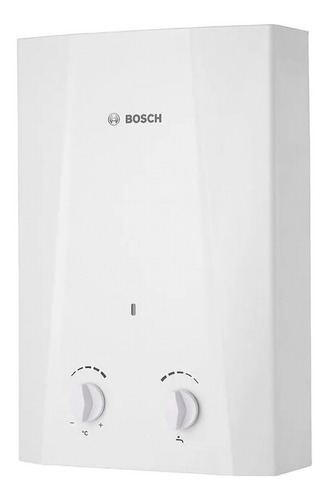 Calentador Instantaneo Bosch Eco 6 Lts/min Gas Natural Color Blanco Tipo de gas GN