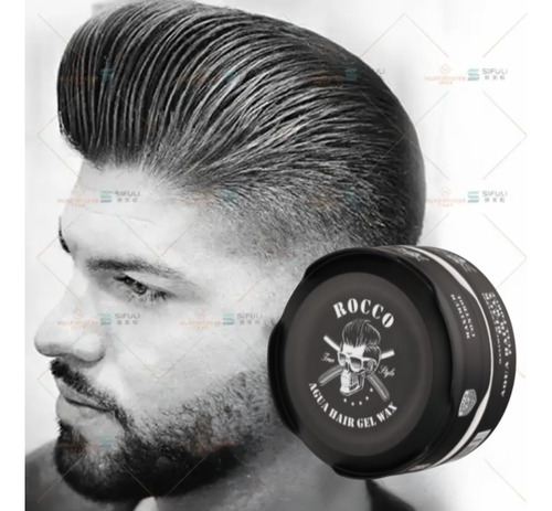 Rocco Cera Moldeadora Cabello Barberia Gel Wax Black 150ml