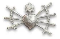 Comprar Corazón De 7 Dagas O Dolores De La Virgen  En Plata #10