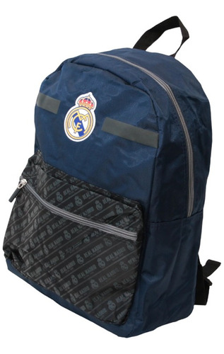 Mochila Juvenil Real Madrid 100% Original Ruz 147233 