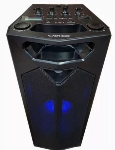 Parlante Portatil Radio Usb Bluetooth Potencia 4000w Karaoke Luces Potente Para Fiestas Entrada Microfono Y Guitarra 