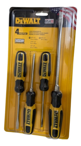 Dewalt Juego De Desarmadores 4 Piezas