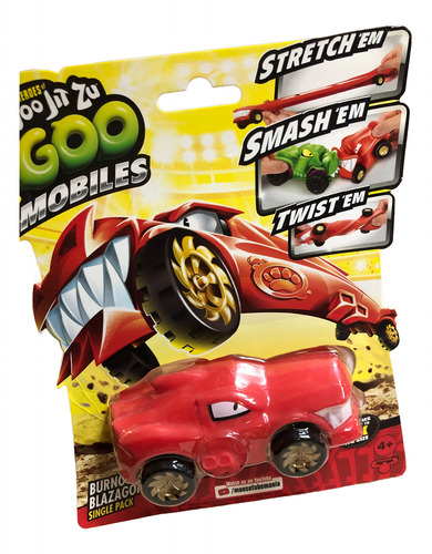 Juguete Goo Jit Zu Mobile Burnout Blazagon Coche Flexible