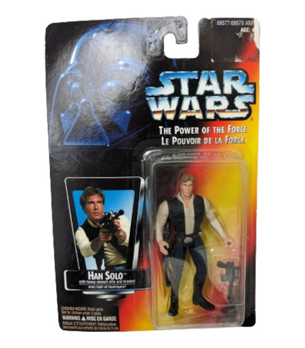 Han Solo Star Wars El Poder De La Fuerza Pistola Blaster 